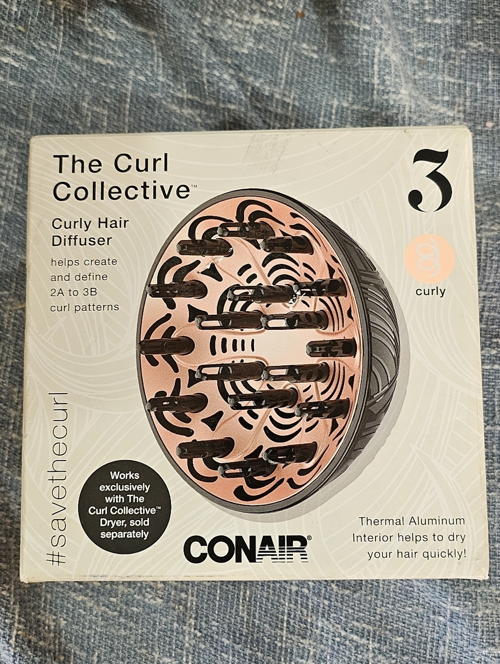 Conair The Curl Collective Curly Hair Diffuser